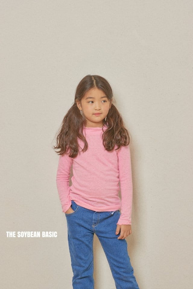 SOYBEAN - Korean Children Fashion - #Kfashion4kids - Half Turtleneck Slim Tee - 2