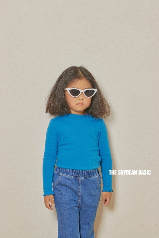 SOYBEAN - Korean Children Fashion - #Kfashion4kids - Half Turtleneck Slim Tee - 5