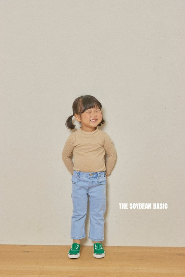 SOYBEAN - Korean Children Fashion - #Kfashion4kids - Half Turtleneck Slim Tee - 6