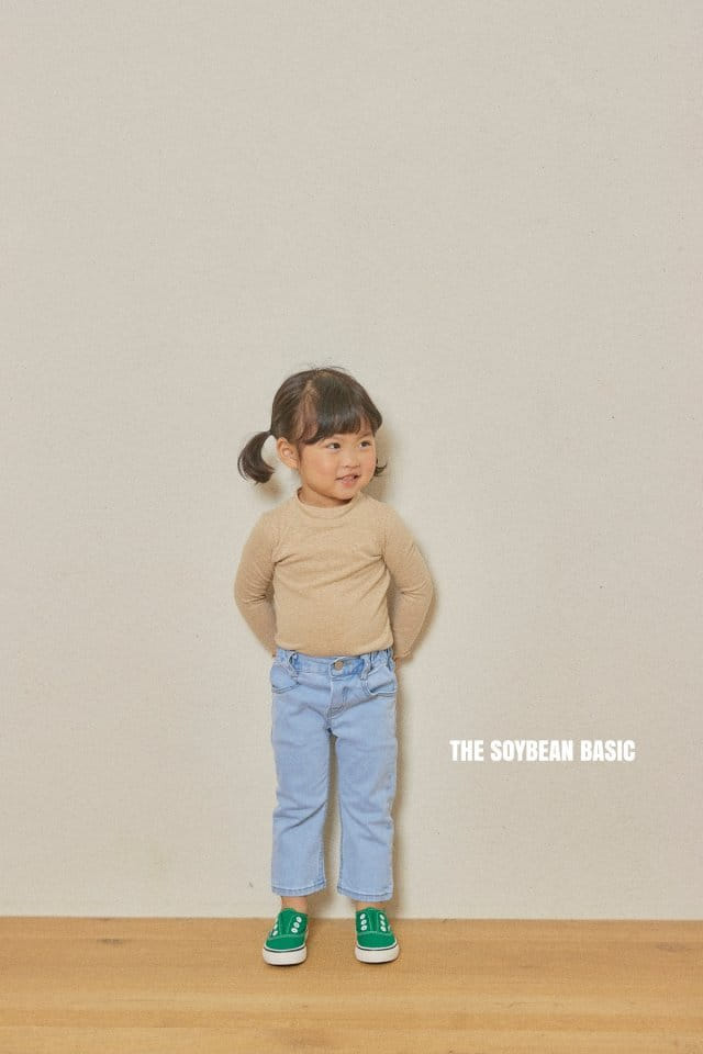 SOYBEAN - Korean Children Fashion - #Kfashion4kids - Half Turtleneck Slim Tee - 7