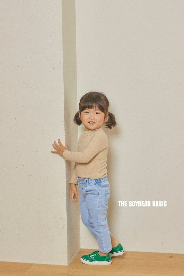 SOYBEAN - Korean Children Fashion - #Kfashion4kids - Half Turtleneck Slim Tee - 8