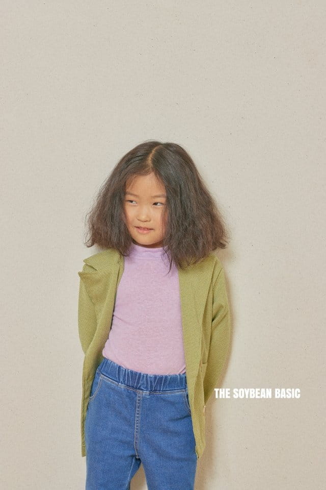 SOYBEAN - Korean Children Fashion - #Kfashion4kids - Half Turtleneck Slim Tee - 9