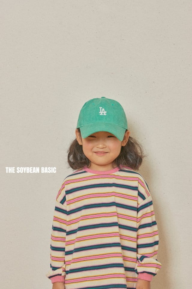 SOYBEAN - Korean Children Fashion - #Kfashion4kids - Answer Stripe Tee - 2