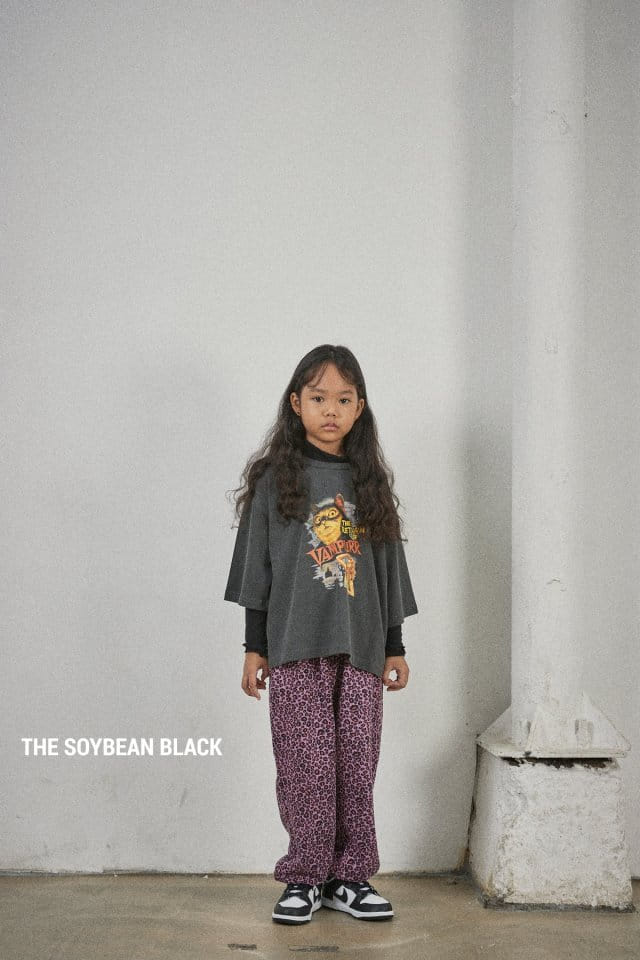 SOYBEAN - Korean Children Fashion - #Kfashion4kids - Leopard Jogger Pants - 3