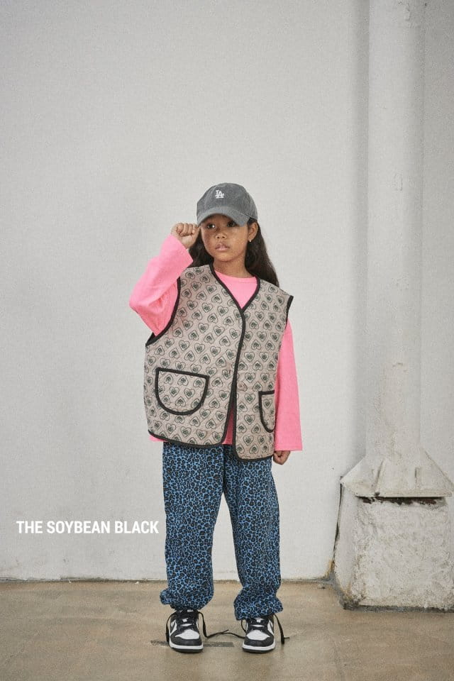 SOYBEAN - Korean Children Fashion - #Kfashion4kids - Leopard Jogger Pants - 5