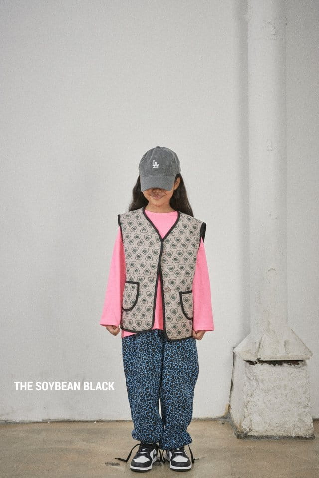 SOYBEAN - Korean Children Fashion - #Kfashion4kids - Leopard Jogger Pants - 6