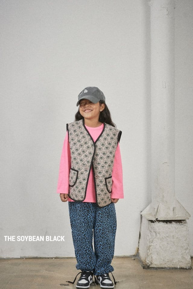 SOYBEAN - Korean Children Fashion - #Kfashion4kids - Leopard Jogger Pants - 8