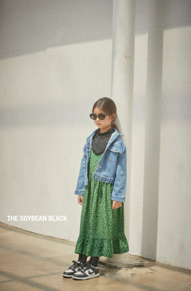 SOYBEAN - Korean Children Fashion - #Kfashion4kids - Span Crop Denim Jacket