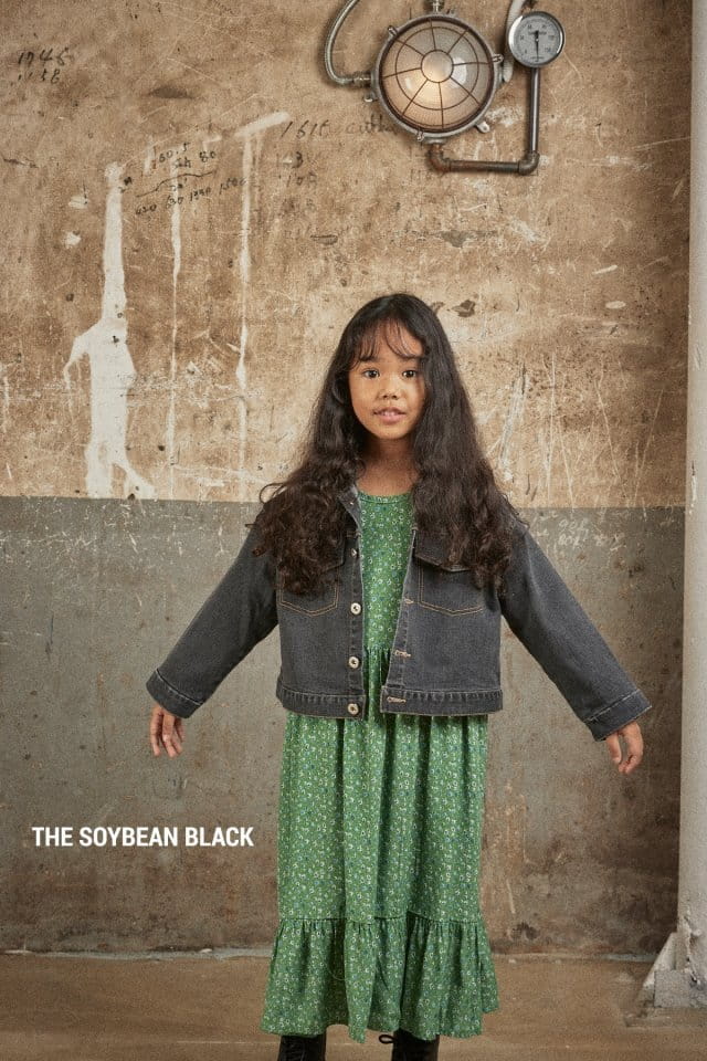 SOYBEAN - Korean Children Fashion - #Kfashion4kids - Span Crop Denim Jacket - 10