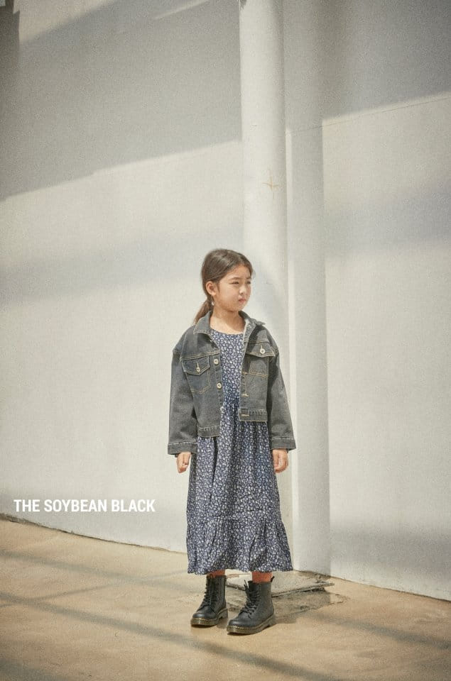 SOYBEAN - Korean Children Fashion - #Kfashion4kids - Span Crop Denim Jacket - 11