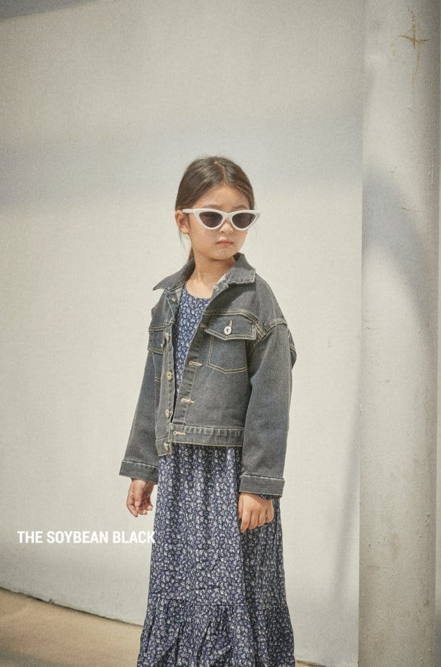 SOYBEAN - Korean Children Fashion - #Kfashion4kids - Span Crop Denim Jacket - 12
