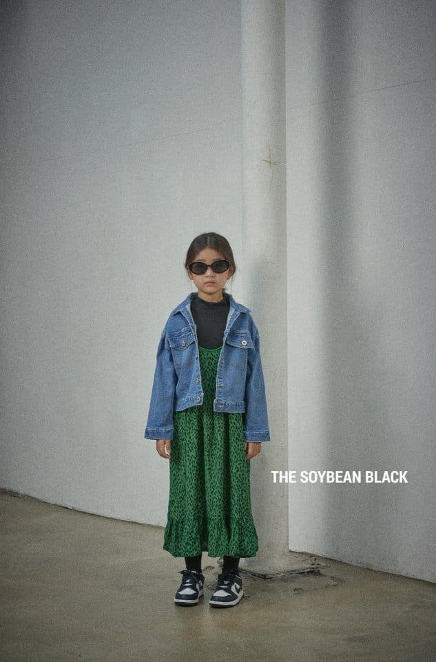 SOYBEAN - Korean Children Fashion - #Kfashion4kids - Span Crop Denim Jacket - 3