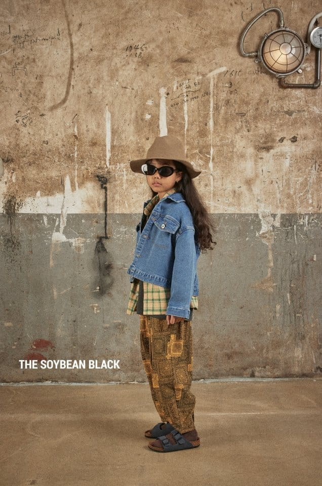 SOYBEAN - Korean Children Fashion - #Kfashion4kids - Span Crop Denim Jacket - 4