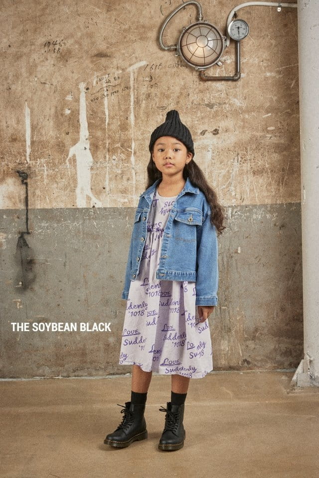 SOYBEAN - Korean Children Fashion - #Kfashion4kids - Span Crop Denim Jacket - 7