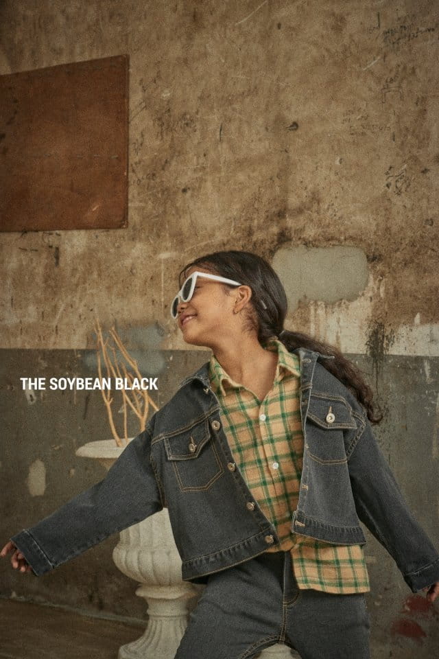SOYBEAN - Korean Children Fashion - #Kfashion4kids - Span Crop Denim Jacket - 8