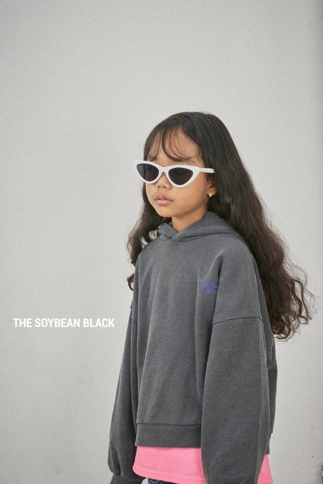 SOYBEAN - Korean Children Fashion - #Kfashion4kids - Crop Pigment Hoody - 2