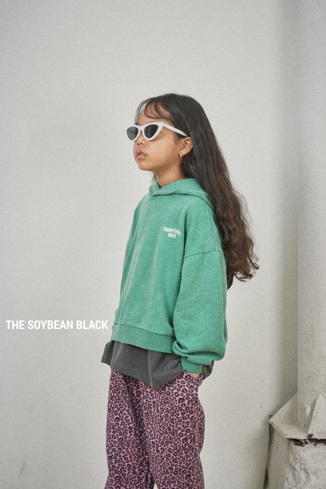 SOYBEAN - Korean Children Fashion - #Kfashion4kids - Crop Pigment Hoody - 8