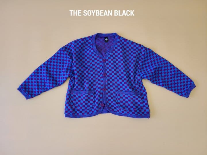 SOYBEAN - Korean Children Fashion - #Kfashion4kids - Checker Board Cardigan - 12