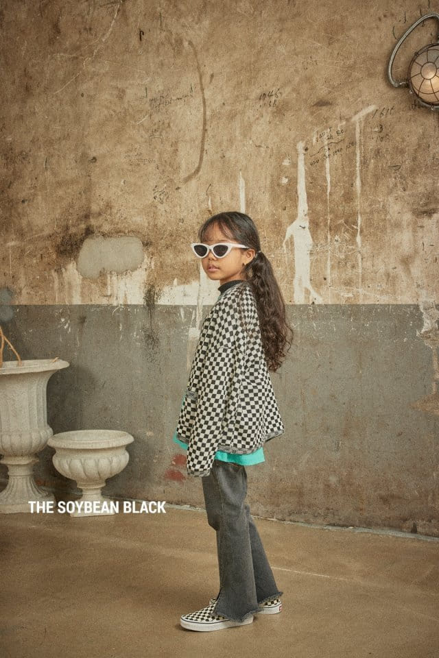 SOYBEAN - Korean Children Fashion - #Kfashion4kids - Checker Board Cardigan - 4