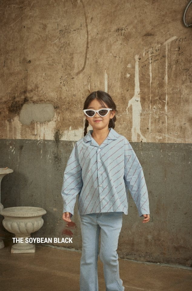 SOYBEAN - Korean Children Fashion - #Kfashion4kids - Retro Open Shirt - 2