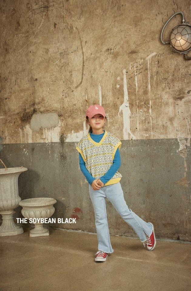 SOYBEAN - Korean Children Fashion - #Kfashion4kids - Argyle Knit Vest - 10