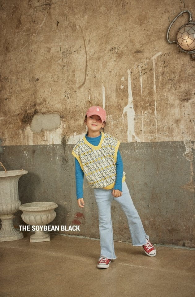 SOYBEAN - Korean Children Fashion - #Kfashion4kids - Argyle Knit Vest - 11
