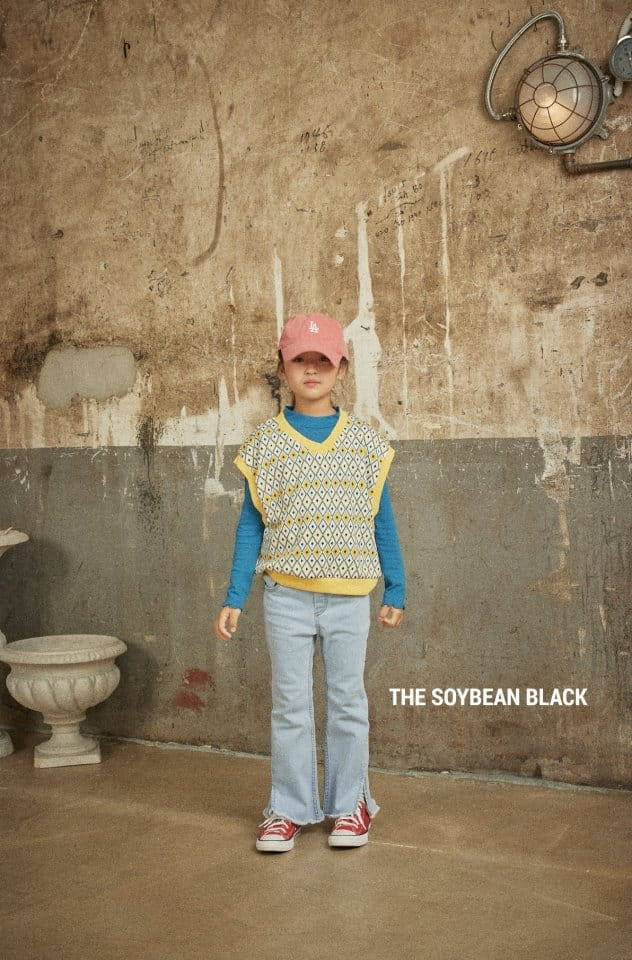 SOYBEAN - Korean Children Fashion - #Kfashion4kids - Argyle Knit Vest - 12