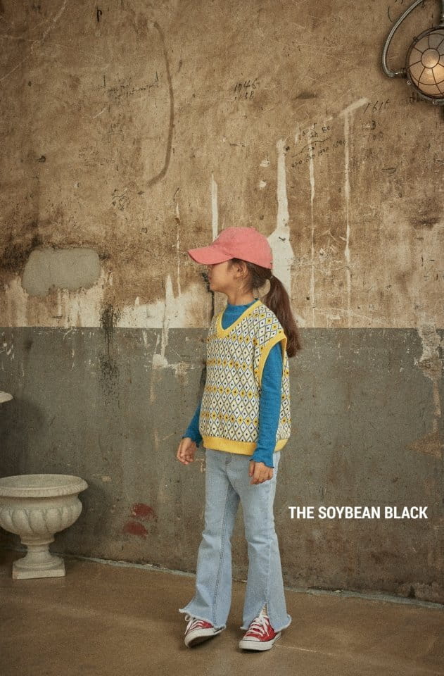 SOYBEAN - Korean Children Fashion - #Kfashion4kids - Argyle Knit Vest - 8