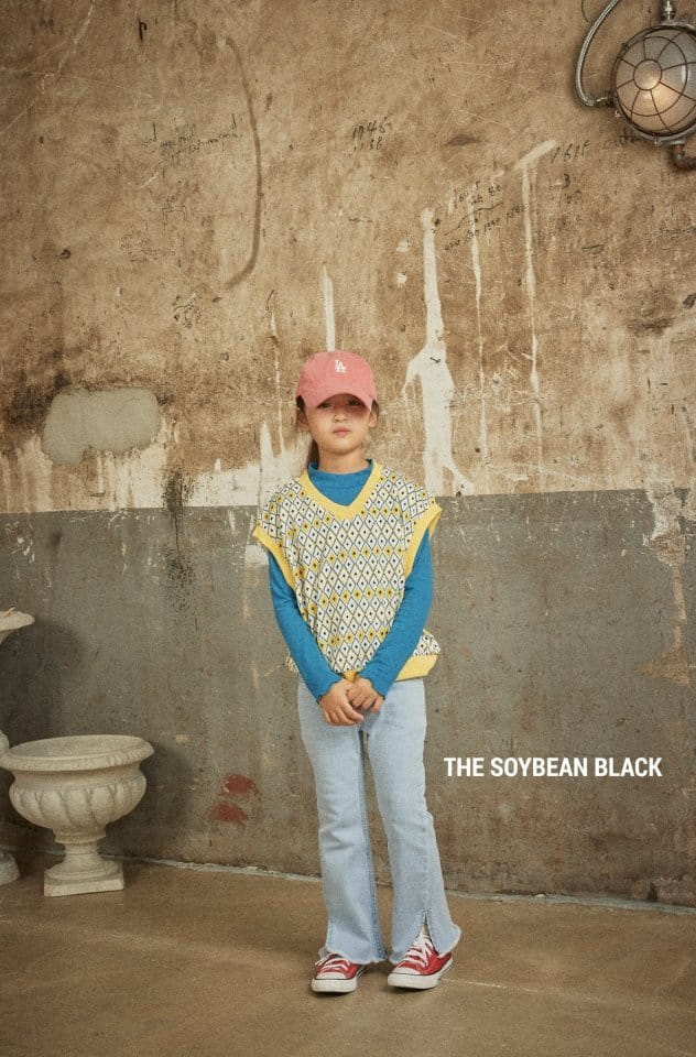 SOYBEAN - Korean Children Fashion - #Kfashion4kids - Argyle Knit Vest - 9