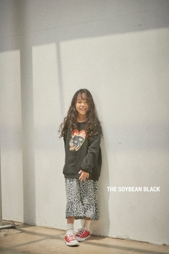 SOYBEAN - Korean Children Fashion - #Kfashion4kids - Panther Sweatshirt - 11