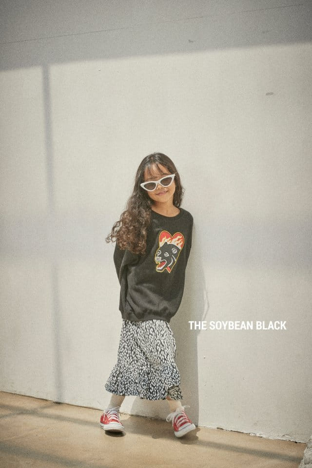SOYBEAN - Korean Children Fashion - #Kfashion4kids - Panther Sweatshirt - 8