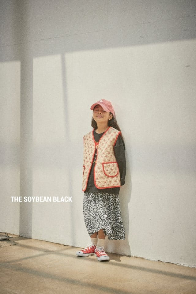 SOYBEAN - Korean Children Fashion - #Kfashion4kids - Loosefit Boxy Quilting Vest
