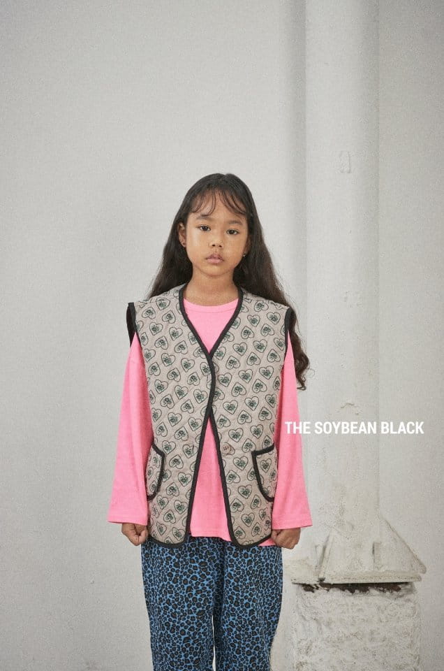 SOYBEAN - Korean Children Fashion - #Kfashion4kids - Loosefit Boxy Quilting Vest - 10