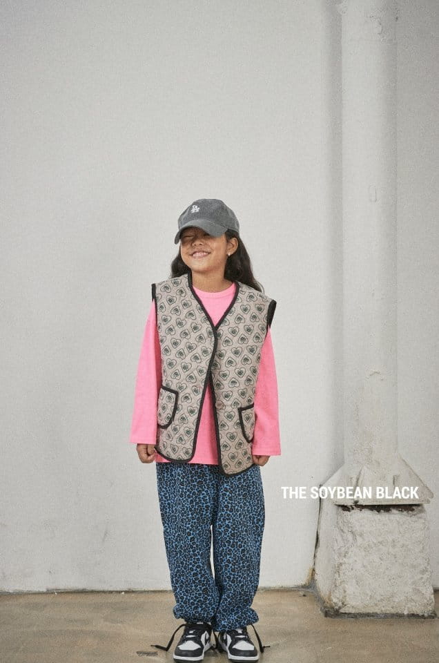 SOYBEAN - Korean Children Fashion - #Kfashion4kids - Loosefit Boxy Quilting Vest - 11