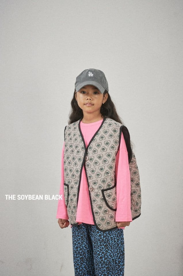 SOYBEAN - Korean Children Fashion - #Kfashion4kids - Loosefit Boxy Quilting Vest - 12