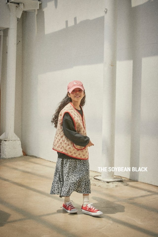 SOYBEAN - Korean Children Fashion - #Kfashion4kids - Loosefit Boxy Quilting Vest - 2