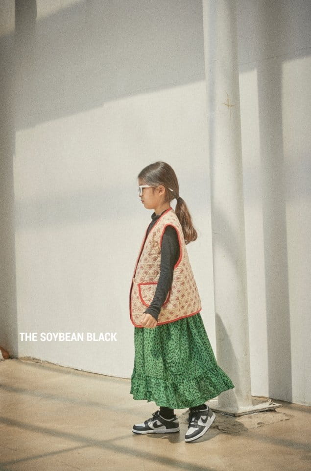 SOYBEAN - Korean Children Fashion - #Kfashion4kids - Loosefit Boxy Quilting Vest - 5