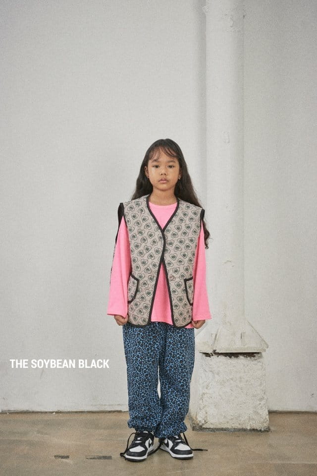 SOYBEAN - Korean Children Fashion - #Kfashion4kids - Loosefit Boxy Quilting Vest - 9