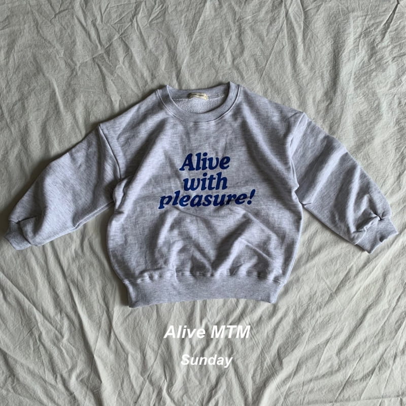 SUNDAY CLOSET - Korean Children Fashion - #Kfashion4kids - Alive Sweatshirt - 6