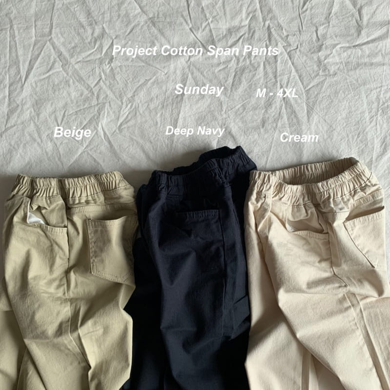 SUNDAY CLOSET - Korean Children Fashion - #Kfashion4kids - Cotton Span Pants - 9