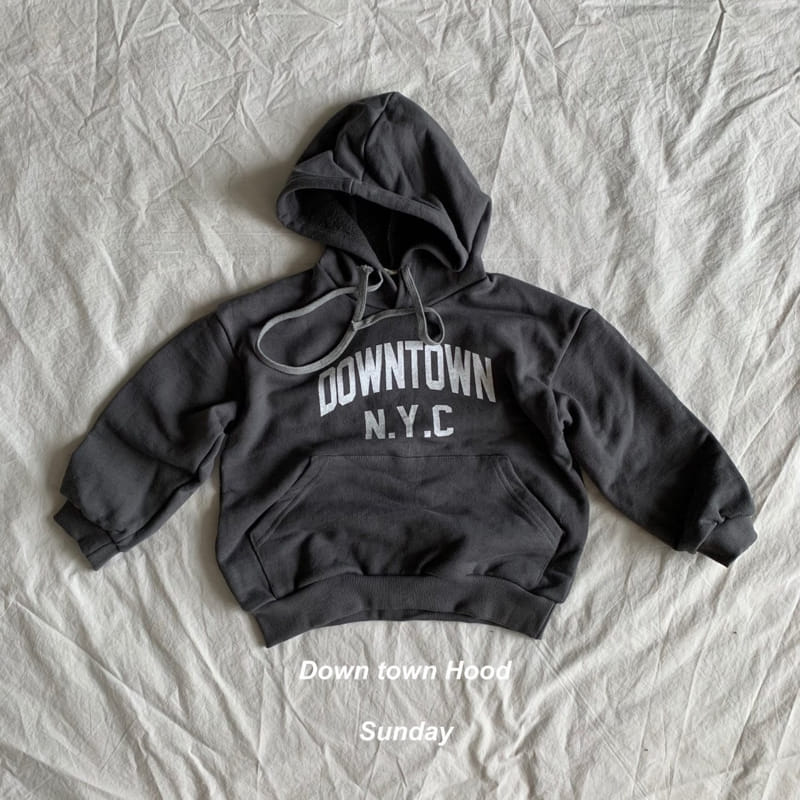 SUNDAY CLOSET - Korean Children Fashion - #Kfashion4kids - Downtown Hood Pullover