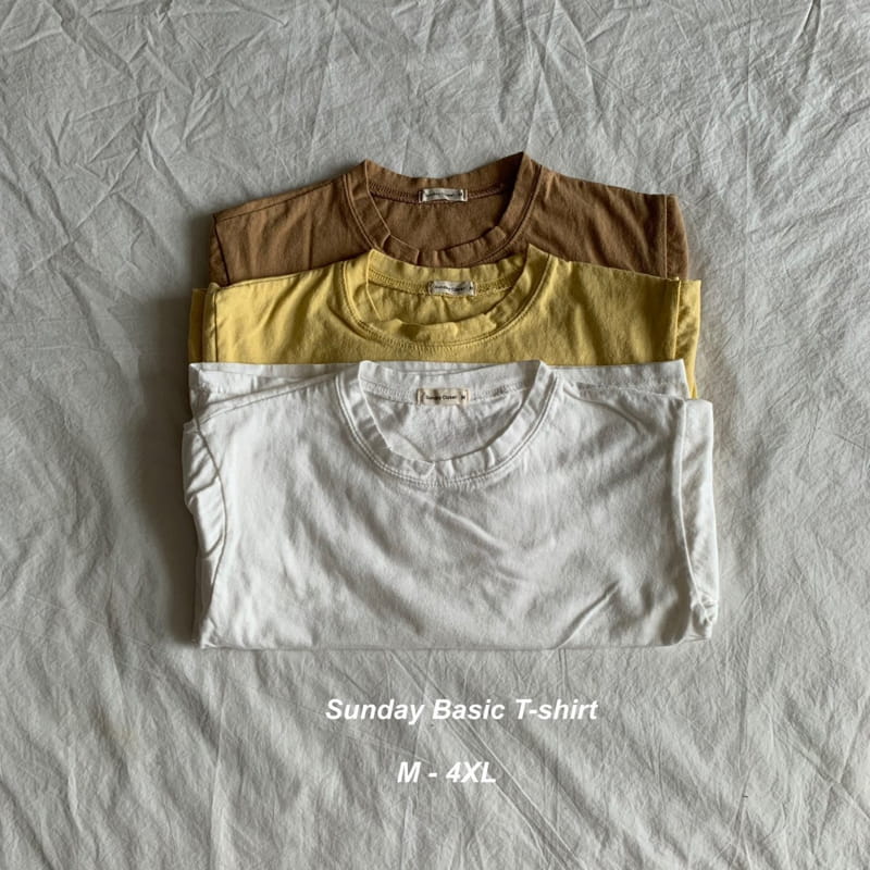 SUNDAY CLOSET - Korean Children Fashion - #Kfashion4kids - Basic Washing Tee - 2