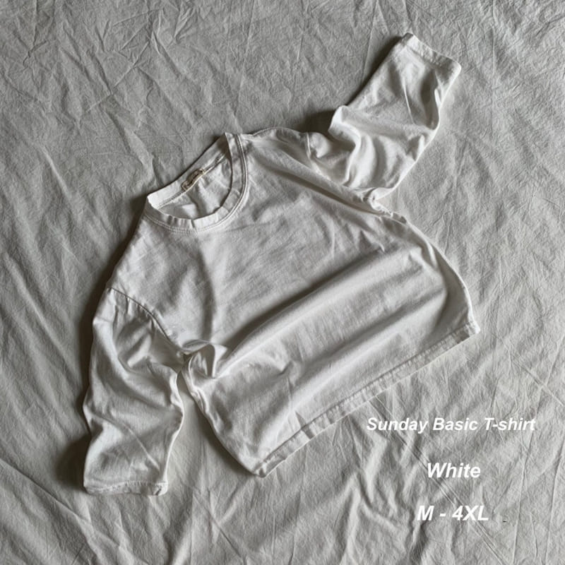 SUNDAY CLOSET - Korean Children Fashion - #Kfashion4kids - Basic Washing Tee - 6