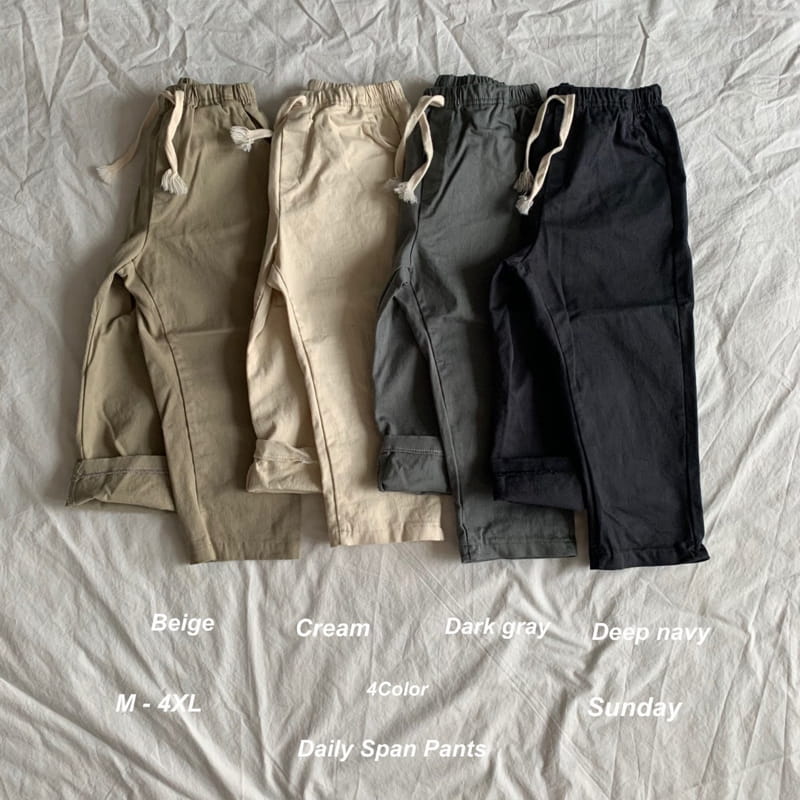 SUNDAY CLOSET - Korean Children Fashion - #Kfashion4kids - Daily Span Pants - 2