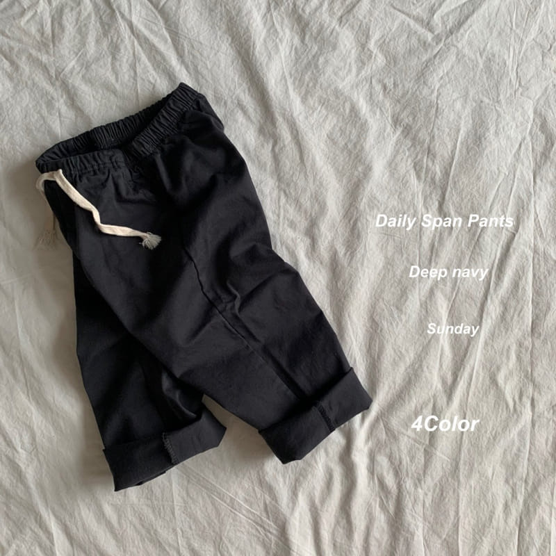 SUNDAY CLOSET - Korean Children Fashion - #Kfashion4kids - Daily Span Pants - 3