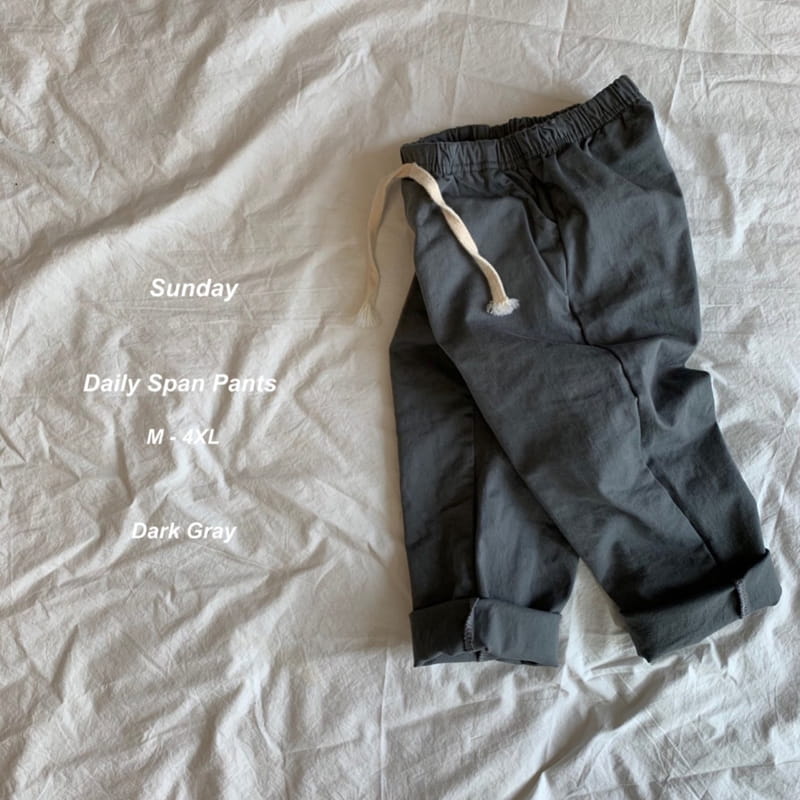 SUNDAY CLOSET - Korean Children Fashion - #Kfashion4kids - Daily Span Pants - 6