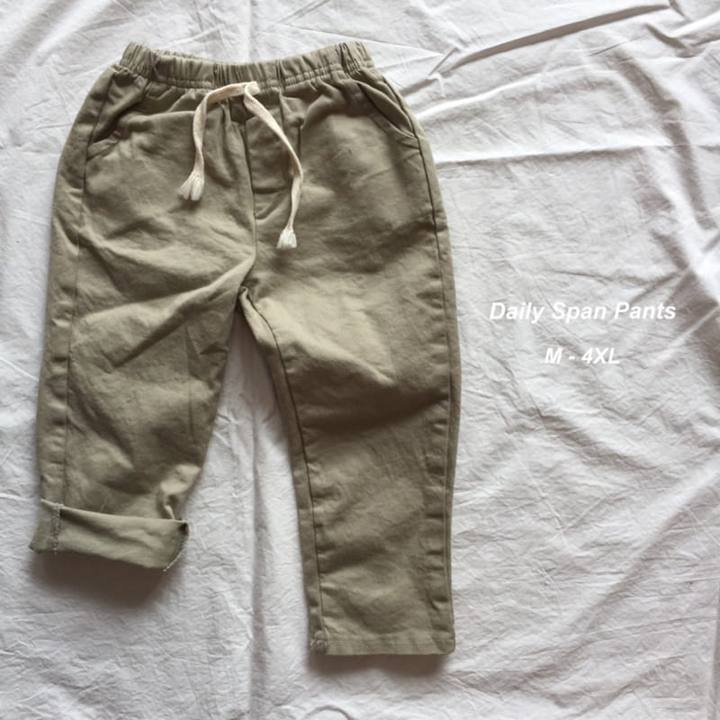 SUNDAY CLOSET - Korean Children Fashion - #Kfashion4kids - Daily Span Pants - 7