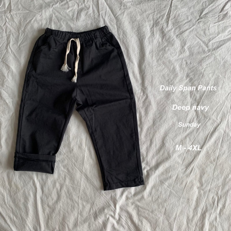 SUNDAY CLOSET - Korean Children Fashion - #Kfashion4kids - Daily Span Pants - 8