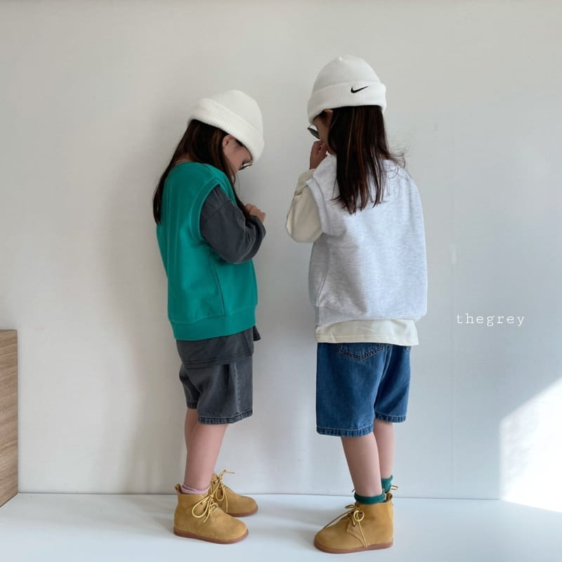 THE GREY - Korean Children Fashion - #Kfashion4kids - Happy Day Vest - 4