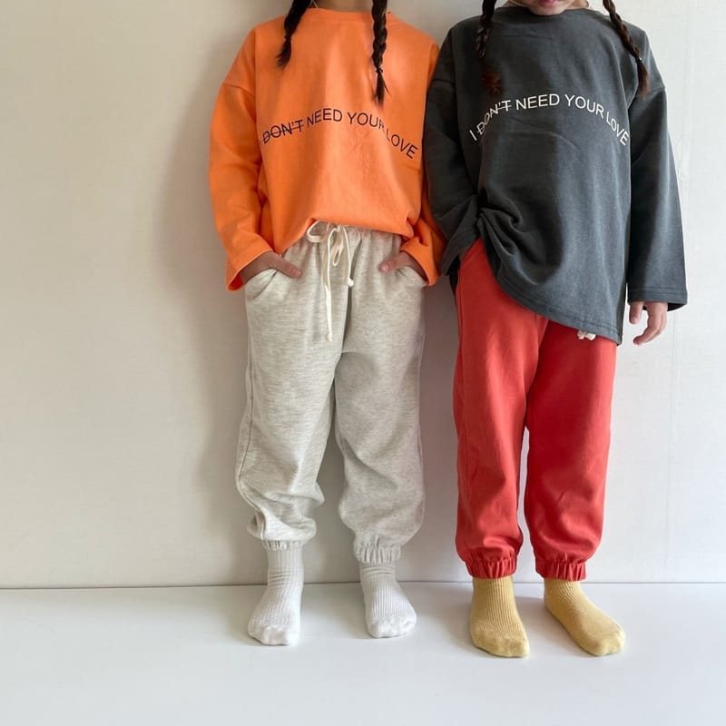 THE GREY - Korean Children Fashion - #Kfashion4kids - JoggerTraining Pants - 11